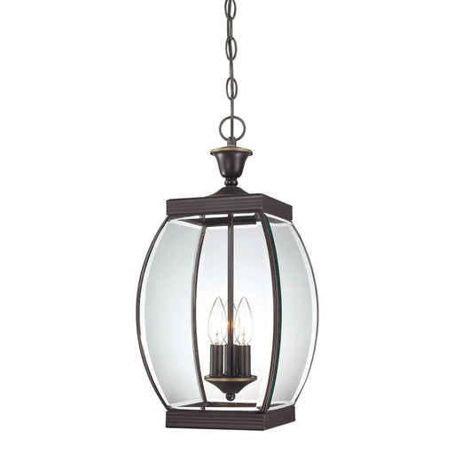 Quoizel - OAS1909Z - Three Light Outdoor Hanging Lantern - Oasis - Medici Bronze