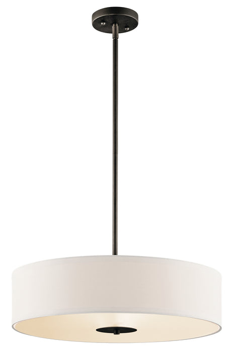 Kichler - 42121OZ - Three Light Pendant/Semi Flush Mount - Olde Bronze