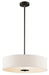 Kichler - 42121OZ - Three Light Pendant/Semi Flush Mount - Olde Bronze