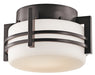 Kichler - 9557AZ - One Light Outdoor Ceiling Mount - Pacific Edge - Architectural Bronze