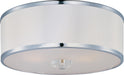 Maxim - 39821BCWTPC - Three Light Semi-Flush Mount - Metro - Polished Chrome