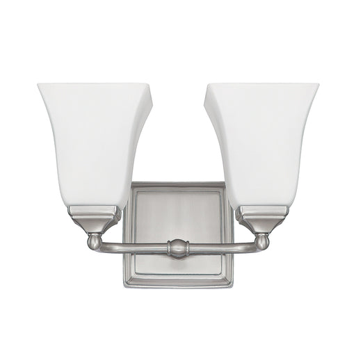 Capital Lighting - 8452BN-119 - Two Light Vanity - Cade - Brushed Nickel