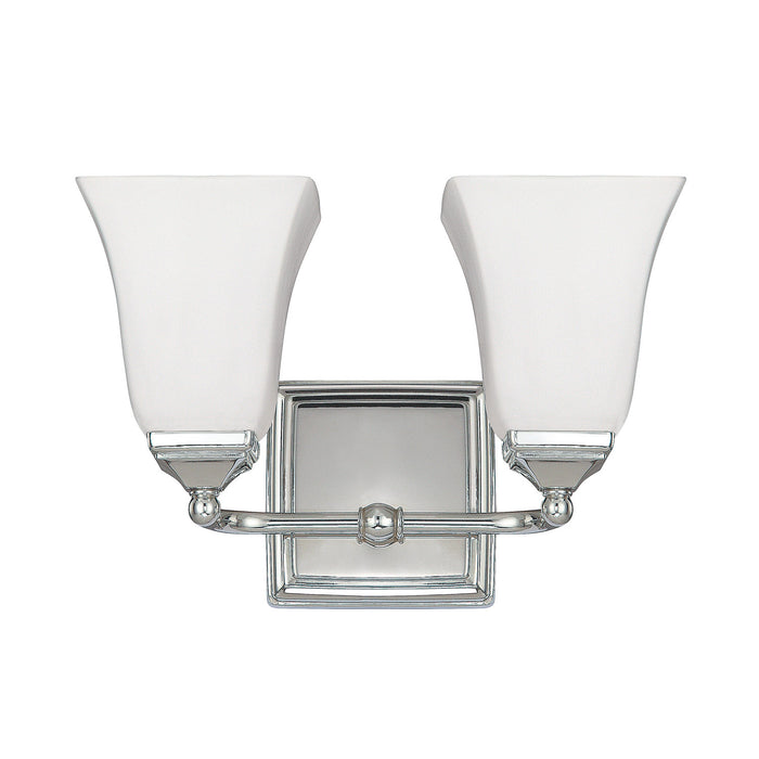 Capital Lighting - 8452PN-119 - Two Light Vanity - Cade - Polished Nickel