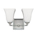 Capital Lighting - 8452PN-119 - Two Light Vanity - Cade - Polished Nickel