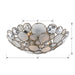 Crystorama - 524-SA - Three Light Flush Mount - Palla - Antique Silver