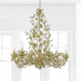 Crystorama - 4846-CT - Six Light Chandelier - Josie - Champagne Green Tea