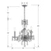 Crystorama - 5044-CH-CL-MWP - Three Light Mini Chandelier - Traditional Crystal - Polished Chrome