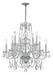 Crystorama - 1130-CH-CL-MWP - Ten Light Chandelier - Traditional Crystal - Polished Chrome