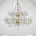 Crystorama - 1139-PB-CL-MWP - 16 Light Chandelier - Traditional Crystal - Polished Brass