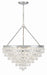 Crystorama - 137-CH - Eight Light Chandelier - Calypso - Polished Chrome