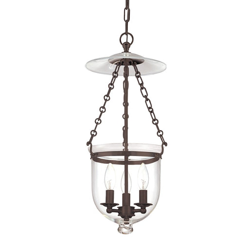 Hudson Valley - 252-OB-C1 - Three Light Pendant - Hampton - Old Bronze