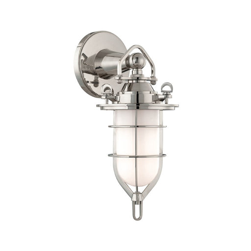 Hudson Valley - 6501-PN - One Light Bath Bracket - New Canaan - Polished Nickel