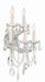 Crystorama - 4425-CH-CL-MWP - Five Light Wall Sconce - Maria Theresa - Polished Chrome