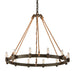 Troy Lighting - F3126 - 12 Light Chandelier - Pike Place - Shipyard Bronze