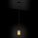 Justice Designs - ALR-8815-10-MBLK - One Light Pendant - Alabaster Rocks - Matte Black