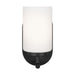 Generation Lighting. - 41160-112 - One Light Wall / Bath Sconce - Oslo - Midnight Black