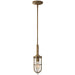 Generation Lighting. - P1240DAB - One Light Pendant - Urban Renewal - Dark Antique Brass