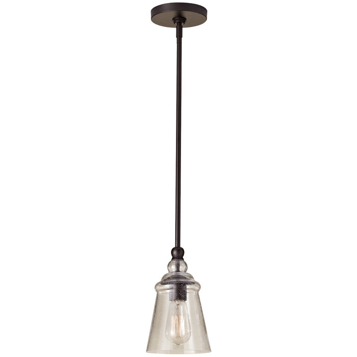 Generation Lighting. - P1261ORB - One Light Pendant - Urban Renewal - Oil Rubbed Bronze