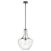 Kichler - 42046OZ - One Light Pendant - Everly - Olde Bronze