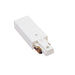 W.A.C. Lighting - J2-LE-WT - Track Connector - J Track - White