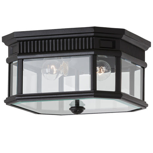 Generation Lighting. - OL5413BK - Two Light Outdoor Fixture - Cotswold Lane - Black