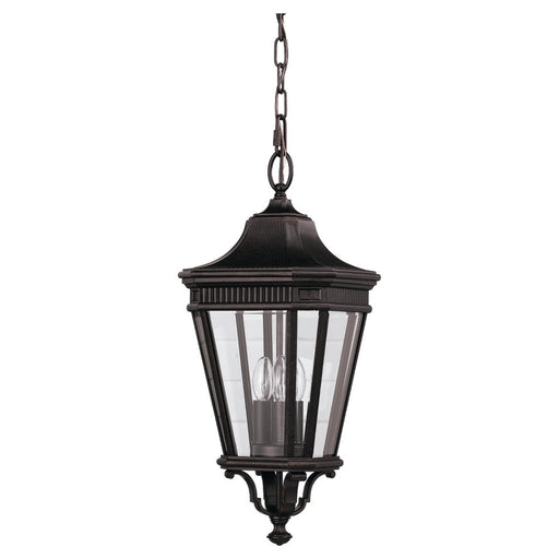 Generation Lighting. - OL5411GBZ - Three Light Outdoor Fixture - Cotswold Lane - Grecian Bronze