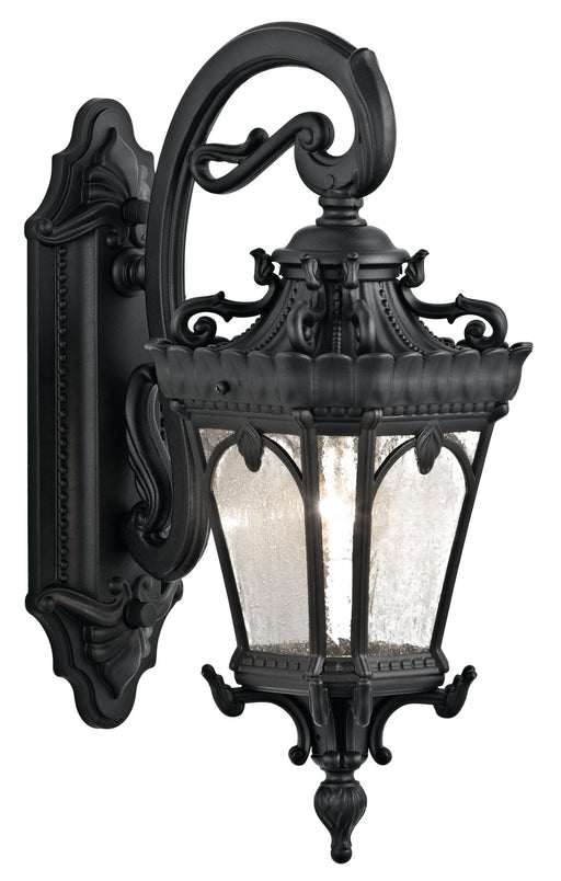 Kichler - 9356BKT - One Light Outdoor Wall Mount - Tournai - Textured Black