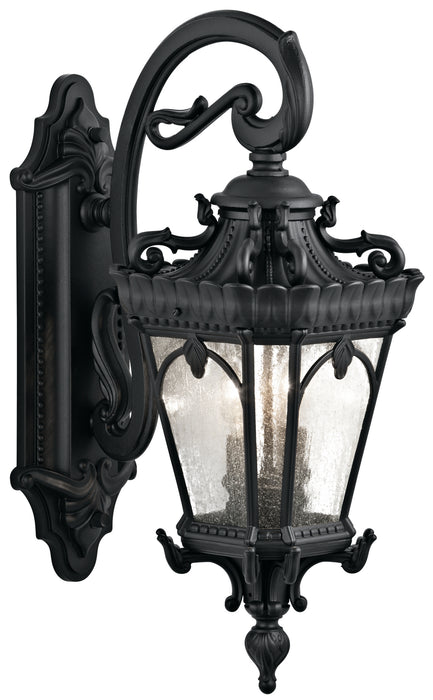 Kichler - 9357BKT - Two Light Outdoor Wall Mount - Tournai - Textured Black