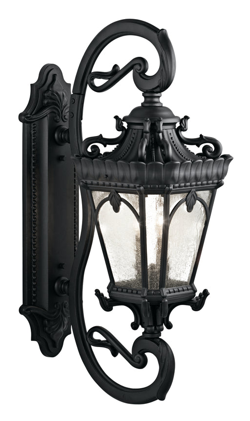 Kichler - 9359BKT - Four Light Outdoor Wall Mount - Tournai - Textured Black