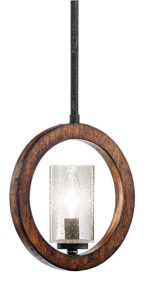 Kichler - 43189AUB - One Light Mini Pendant/Wall Mount - Grand Bank - Auburn Stained Finish