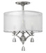 Fredrick Ramond - FR45601BNI - LED Semi-Flush Mount - Mime - Brushed Nickel