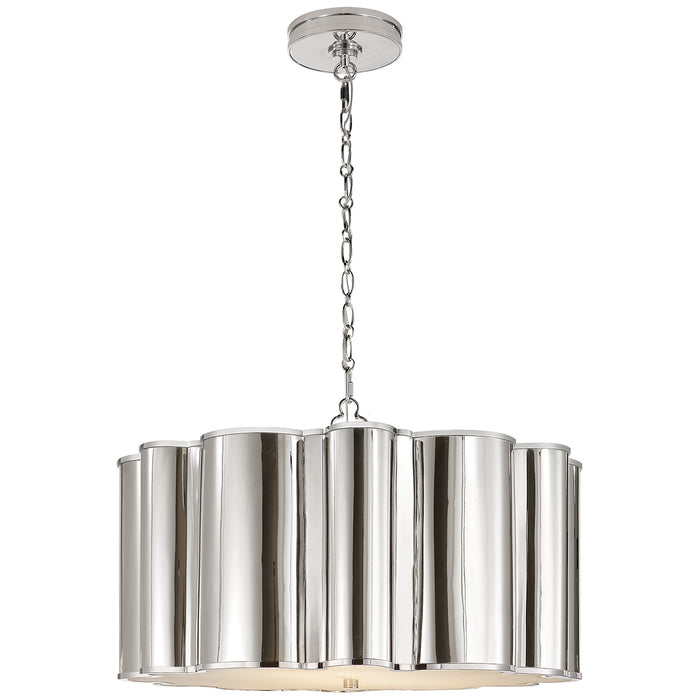 Visual Comfort Signature - AH 5215PN - Four Light Pendant - Markos - Polished Nickel