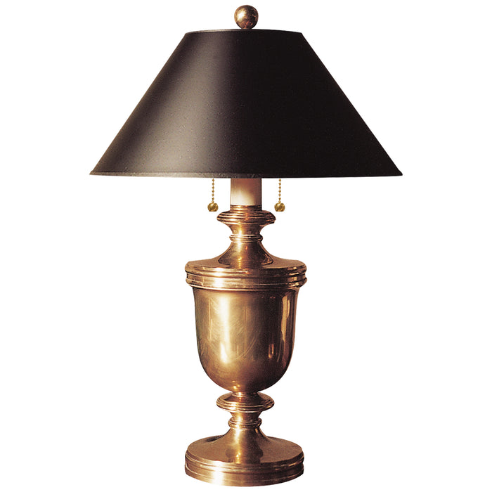 Visual Comfort Signature - CHA 8172AB-B - Two Light Table Lamp - Classical Urn - Antique-Burnished Brass