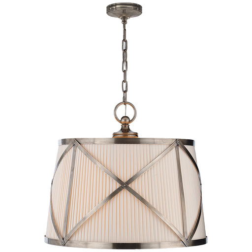 Visual Comfort Signature - CHC 1483AN-L - Three Light Pendant - Grosvenor - Antique Nickel