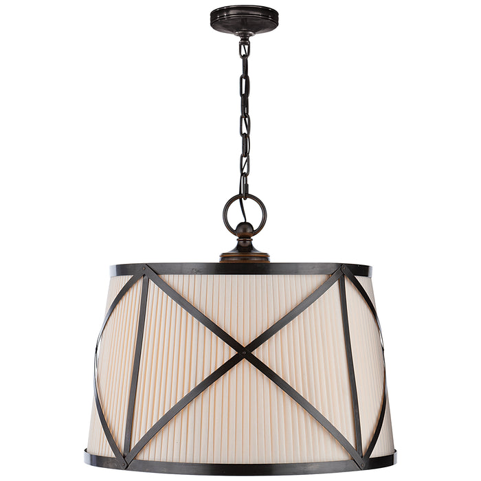 Visual Comfort Signature - CHC 1483BZ-L - Three Light Pendant - Grosvenor - Bronze