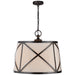 Visual Comfort Signature - CHC 1483BZ-L - Three Light Pendant - Grosvenor - Bronze