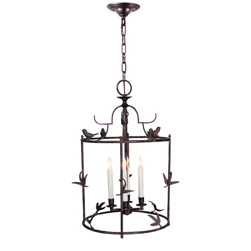 Visual Comfort Signature - CHC 3108R - Four Light Lantern - Diego - Hand Painted Rust Finish