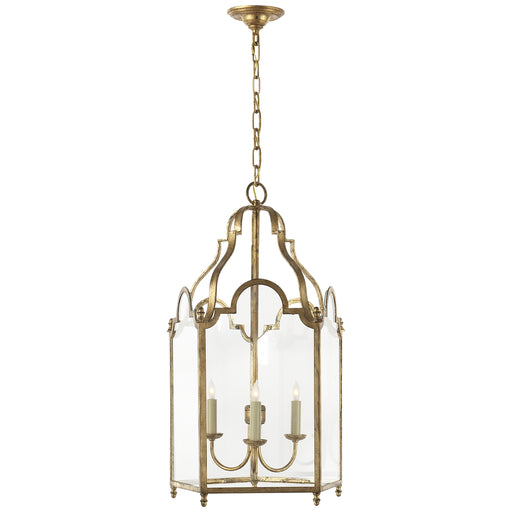 Visual Comfort Signature - CHC 3414GI - Three Light Lantern - French Market - Gilded Iron