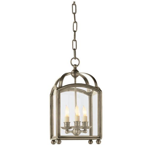 Visual Comfort Signature - CHC 3420AN - Three Light Lantern - Arch Top - Antique Nickel