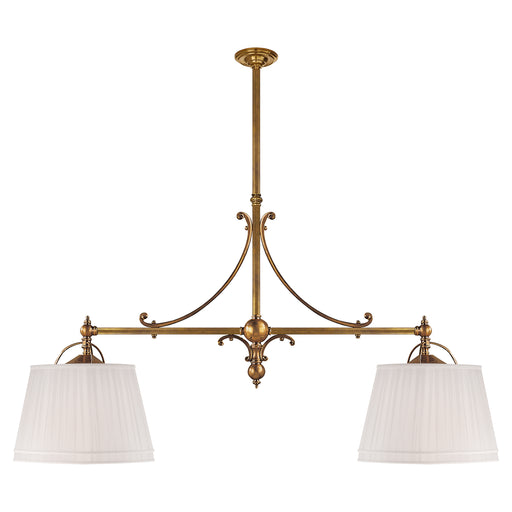 Visual Comfort Signature - CHC 5102AB-L - Four Light Pendant - Sloane - Antique-Burnished Brass