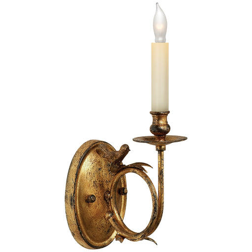 Visual Comfort Signature - CHD 1158GI - One Light Wall Sconce - Perching Bird - Gilded Iron