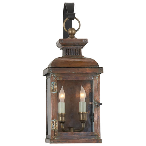 Visual Comfort Signature - CHO 2061NC - Two Light Wall Lantern - Suffork - Natural Copper