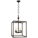 Visual Comfort Signature - SP 5004AI - Four Light Lantern - Bastien - Aged Iron