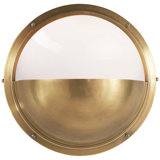 Visual Comfort Signature - TOB 2208HAB-WG - One Light Wall Sconce - Pelham - Hand-Rubbed Antique Brass