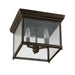 Capital Lighting - 9546OB - Three Light Outdoor Flush Mount - Outdoor - Old Bronze