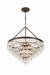 Crystorama - 137-VZ - Eight Light Chandelier - Calypso - Vibrant Bronze