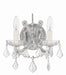 Crystorama - 4472-CH-CL-MWP - Two Light Wall Sconce - Maria Theresa - Polished Chrome