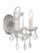 Crystorama - 4472-CH-CL-MWP - Two Light Wall Sconce - Maria Theresa - Polished Chrome