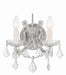 Crystorama - 4472-CH-CL-MWP - Two Light Wall Sconce - Maria Theresa - Polished Chrome