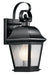 Kichler - 9707BK - One Light Outdoor Wall Mount - Mount Vernon - Black